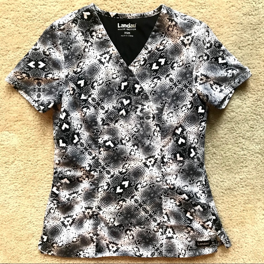 Landau Scrub Top